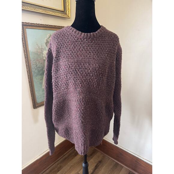 Sherpa Other - Sherpa Adventure Gear Sweater XL Brown Chunky Knit Textured Outdoor